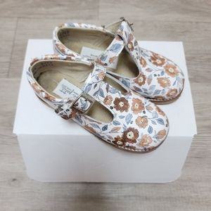 Mon Petit the hard soled T-Strap: Bloom